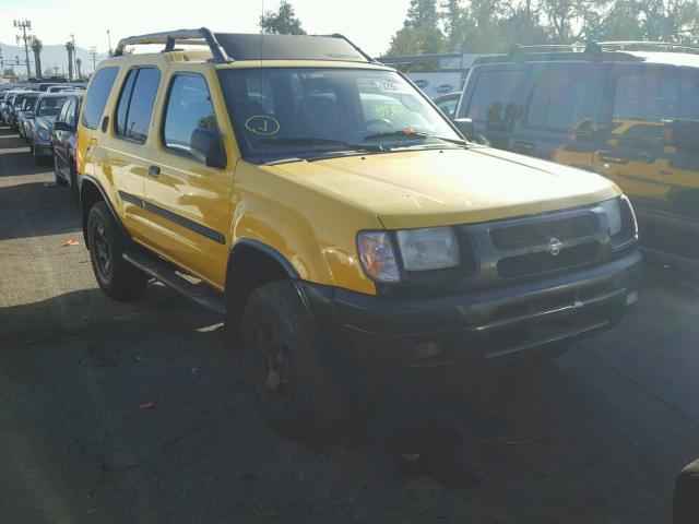 5N1ED28T11C585090 - 2001 NISSAN XTERRA XE YELLOW photo 1