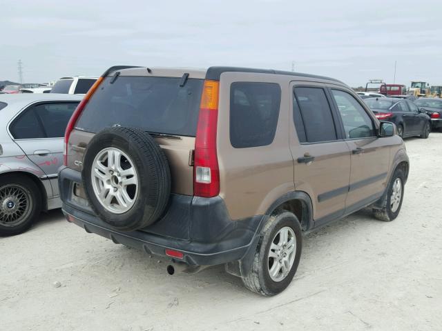 JHLRD78892C062922 - 2002 HONDA CR-V EX BROWN photo 4