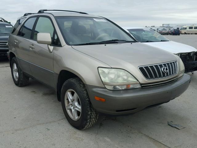 JTJHF10UX10174957 - 2001 LEXUS RX 300 GOLD photo 1