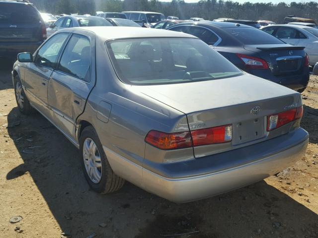 JT2BG22K510566163 - 2001 TOYOTA CAMRY CE GRAY photo 3