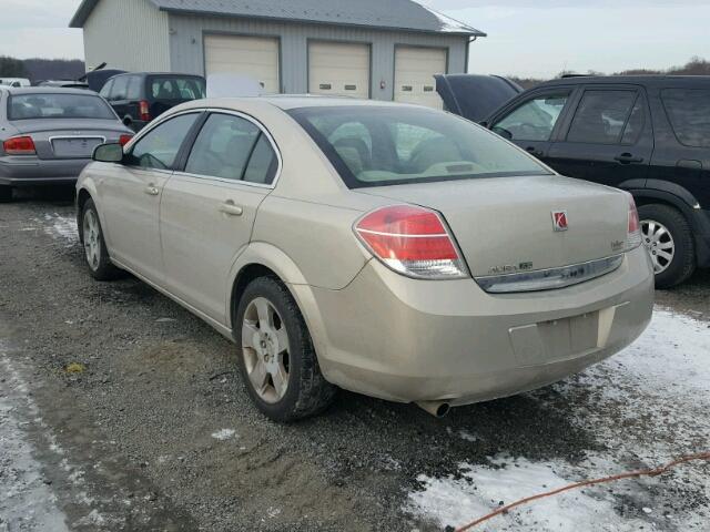 1G8ZS57BX9F140860 - 2009 SATURN AURA XE GOLD photo 3