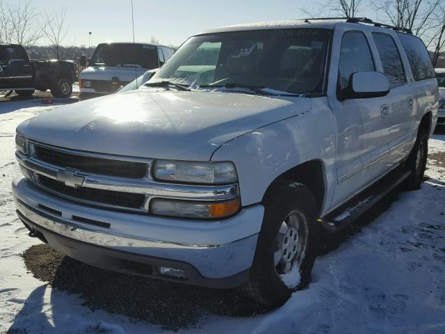 1GNFK16Z22J204268 - 2002 CHEVROLET SUBURBAN K WHITE photo 2