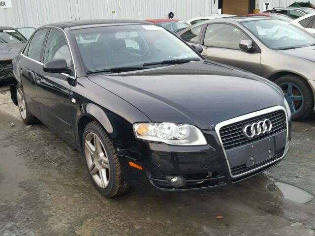 WAUDF78E47A258368 - 2007 AUDI A4 2.0T QU BLACK photo 1