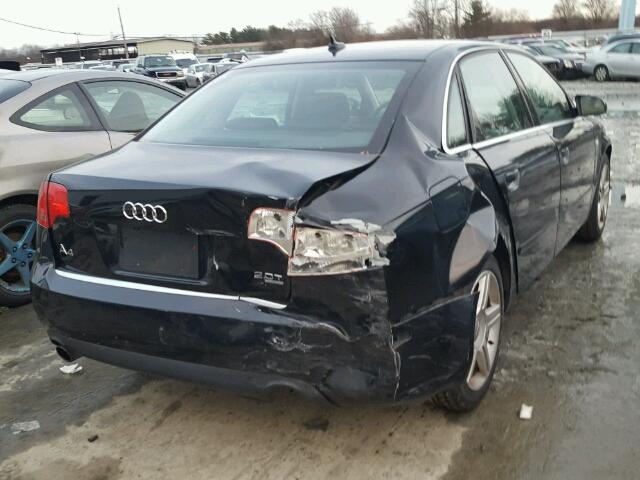 WAUDF78E47A258368 - 2007 AUDI A4 2.0T QU BLACK photo 9