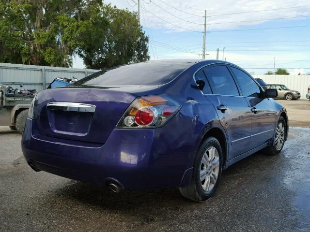 1N4AL2APXAN502334 - 2010 NISSAN ALTIMA BAS PURPLE photo 4