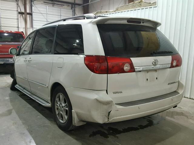 5TDZA22C06S503413 - 2006 TOYOTA SIENNA XLE WHITE photo 3