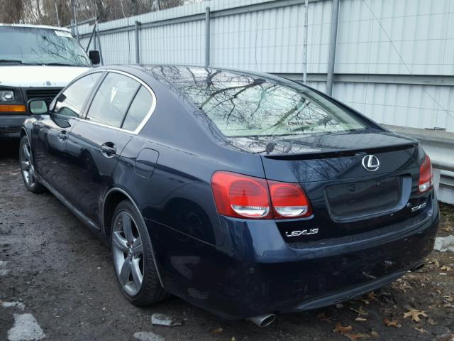 JTHBN96S865012558 - 2006 LEXUS GS GENERAT BLUE photo 3