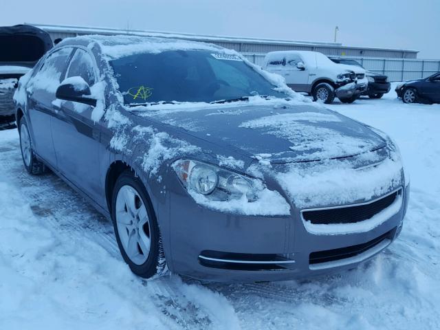 1G1ZB5EB5A4131260 - 2010 CHEVROLET MALIBU LS GRAY photo 1