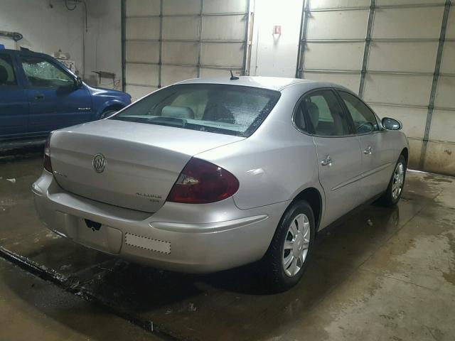 2G4WF582661252467 - 2006 BUICK ALLURE CX SILVER photo 4