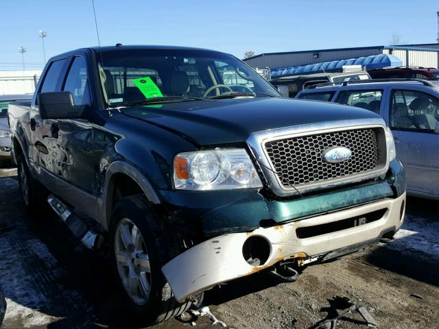 1FTPW14V77FB89116 - 2007 FORD F150 SUPER GREEN photo 1