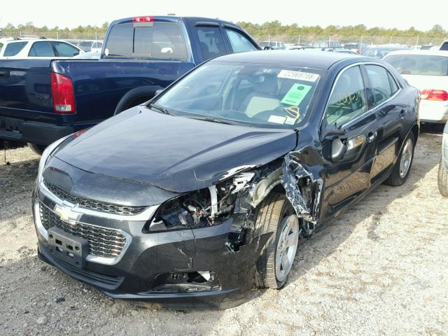 1G11B5SLXEF122719 - 2014 CHEVROLET MALIBU LS BLACK photo 2