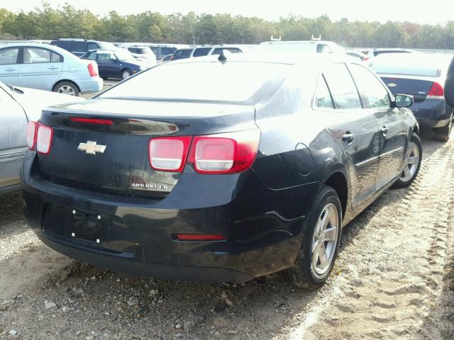 1G11B5SLXEF122719 - 2014 CHEVROLET MALIBU LS BLACK photo 4