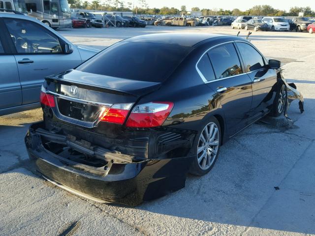 1HGCR2F5XFA260265 - 2015 HONDA ACCORD SPO BLACK photo 4