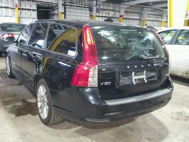 YV1MW390092473297 - 2009 VOLVO V50 2.4I BLACK photo 3