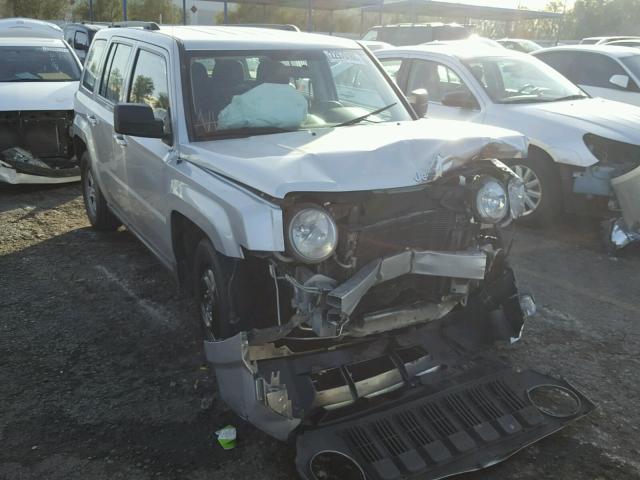 1J4NT2GB5AD604793 - 2010 JEEP PATRIOT SP SILVER photo 1