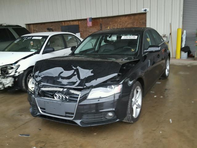 WAUKFAFL0AN003710 - 2010 AUDI A4 PRESTIG BLACK photo 2