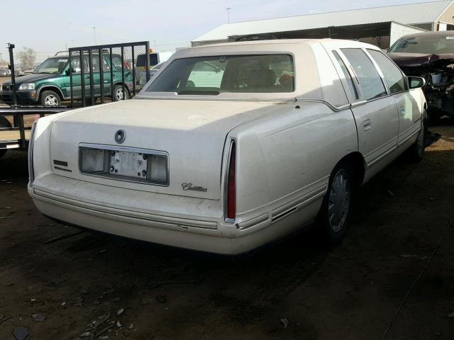 1G6KF5493WU770310 - 1998 CADILLAC DEVILLE CO WHITE photo 4