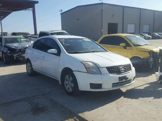 3N1AB61E17L695794 - 2007 NISSAN SENTRA 2.0 WHITE photo 1