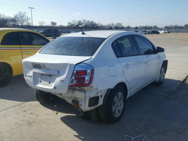 3N1AB61E17L695794 - 2007 NISSAN SENTRA 2.0 WHITE photo 4