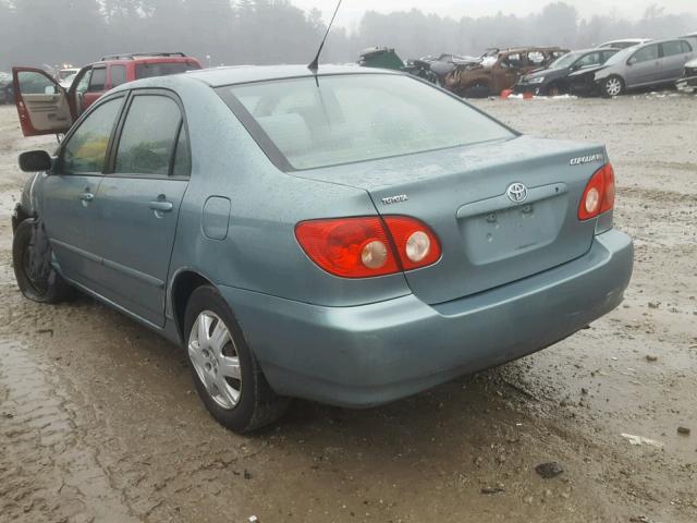 2T1BR30E56C605884 - 2006 TOYOTA COROLLA CE TEAL photo 3