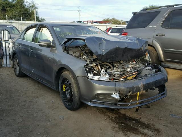 3VWD67AJ3GM328470 - 2016 VOLKSWAGEN JETTA SE GRAY photo 1