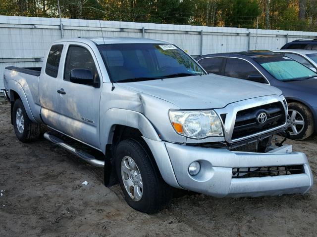 5TEUU42N36Z153468 - 2006 TOYOTA TACOMA ACC SILVER photo 1