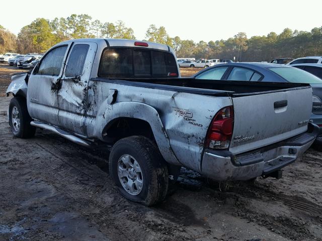 5TEUU42N36Z153468 - 2006 TOYOTA TACOMA ACC SILVER photo 3