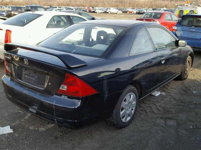 1HGEM22052L033792 - 2002 HONDA CIVIC EX შავი ფოტო 4