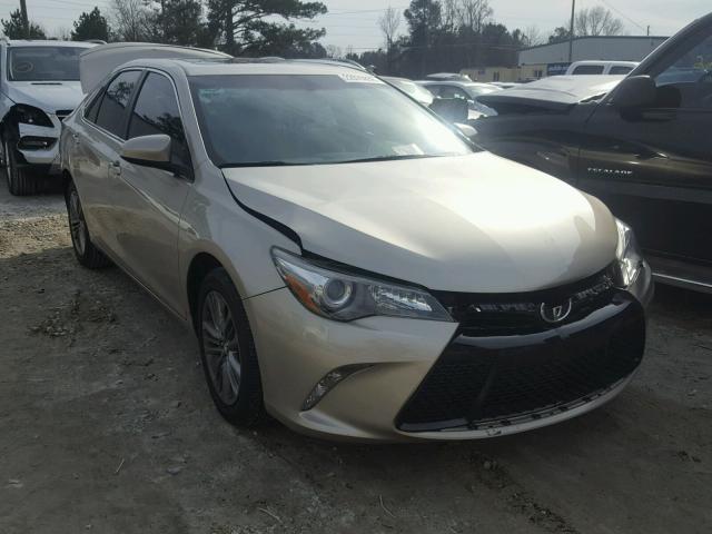 4T1BF1FK1GU229663 - 2016 TOYOTA CAMRY LE GOLD photo 1