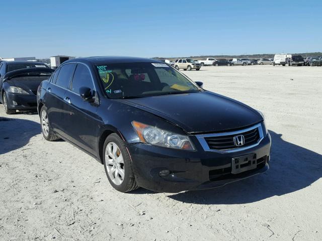 1HGCP36728A014293 - 2008 HONDA ACCORD EX BLACK photo 1