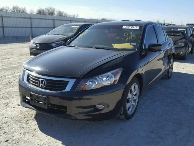 1HGCP36728A014293 - 2008 HONDA ACCORD EX BLACK photo 2