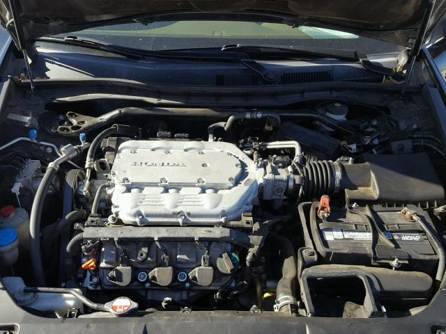 1HGCP36728A014293 - 2008 HONDA ACCORD EX BLACK photo 7