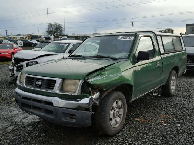 1N6DD21S3WC302758 - 1998 NISSAN FRONTIER X GREEN photo 2