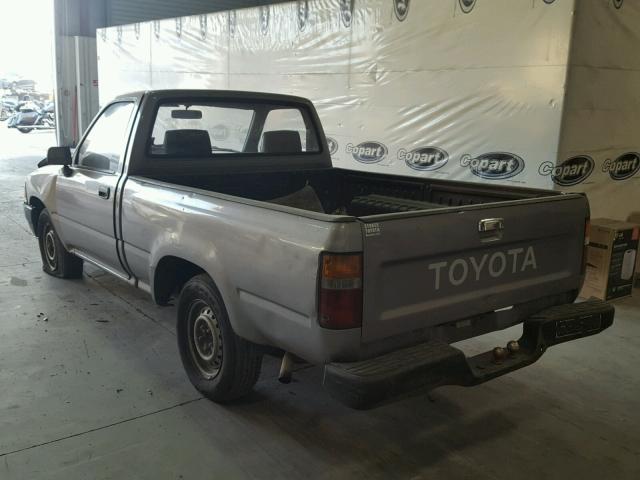 4TARN81A4PZ151102 - 1993 TOYOTA PICKUP 1/2 GRAY photo 3