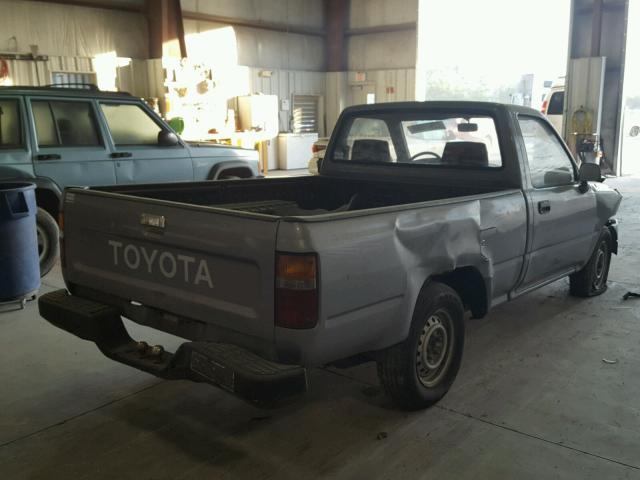 4TARN81A4PZ151102 - 1993 TOYOTA PICKUP 1/2 GRAY photo 4