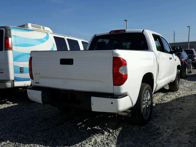 5TFAW5F15FX453854 - 2015 TOYOTA TUNDRA CRE WHITE photo 4