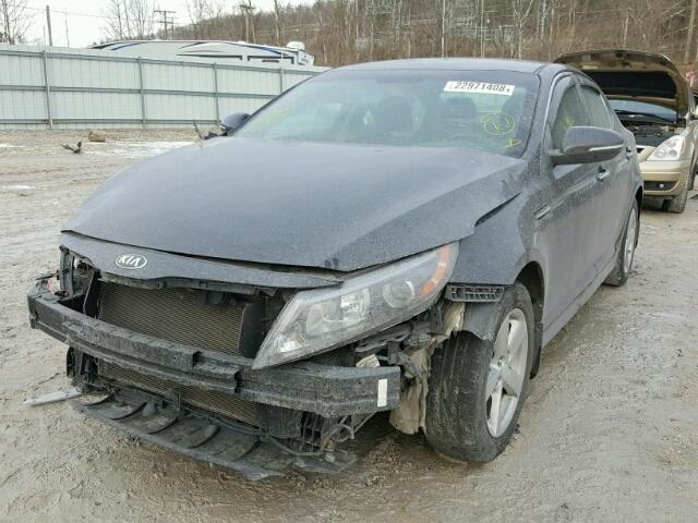 5XXGM4A70FG375836 - 2015 KIA OPTIMA LX BLACK photo 2