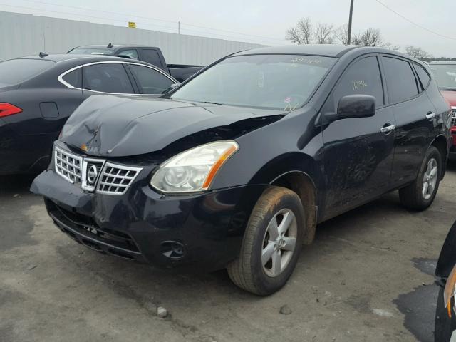 JN8AS5MT3AW005275 - 2010 NISSAN ROGUE S BLACK photo 2