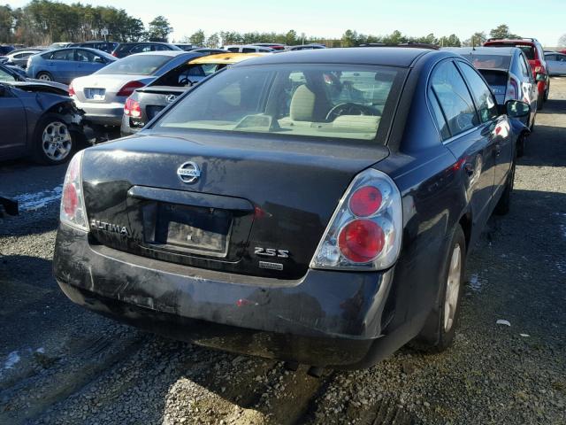 1N4AL11D76C180285 - 2006 NISSAN ALTIMA S BLACK photo 4