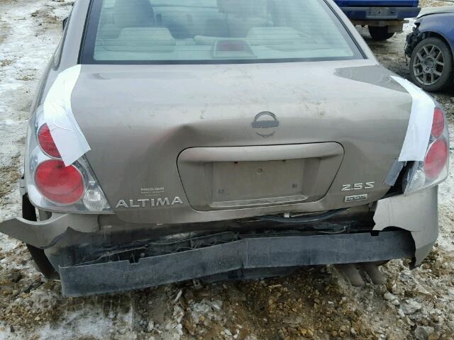 1N4AL11D46C150239 - 2006 NISSAN ALTIMA S GRAY photo 9