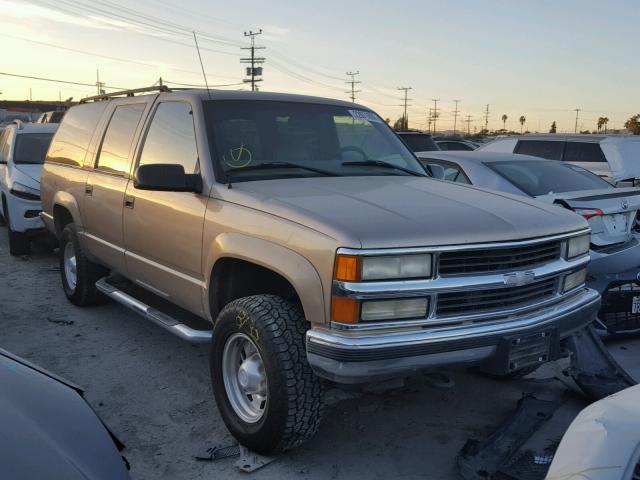 3GNGK26J7XG159776 - 1999 CHEVROLET SUBURBAN K BEIGE photo 1