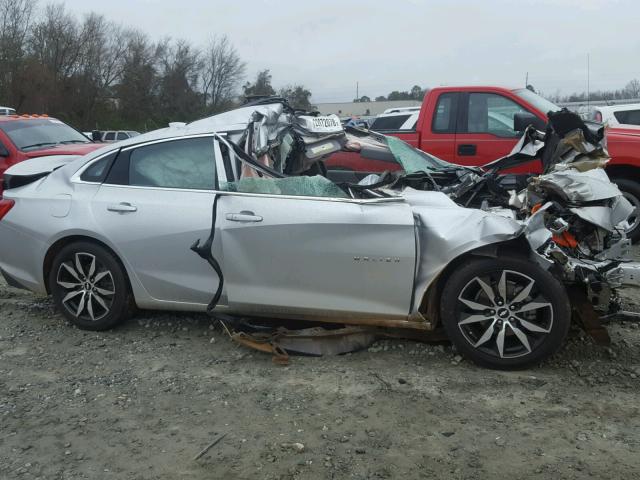 1G1ZE5ST9GF255405 - 2016 CHEVROLET MALIBU LT SILVER photo 9