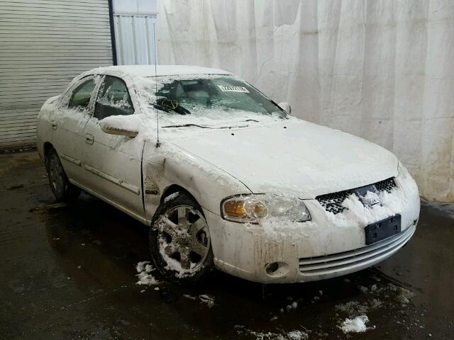 3N1CB51D96L543741 - 2006 NISSAN SENTRA 1.8 WHITE photo 1