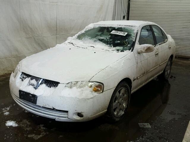 3N1CB51D96L543741 - 2006 NISSAN SENTRA 1.8 WHITE photo 2