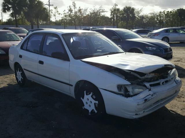 1NXBR12E2XZ216640 - 1999 TOYOTA COROLLA VE WHITE photo 1