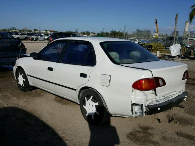 1NXBR12E2XZ216640 - 1999 TOYOTA COROLLA VE WHITE photo 3