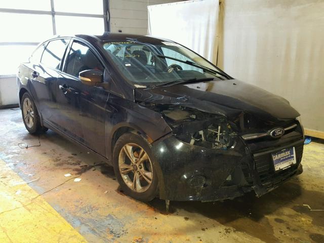 1FADP3F26DL182627 - 2013 FORD FOCUS SE BLACK photo 1