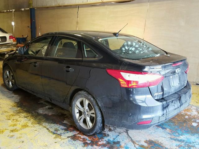 1FADP3F26DL182627 - 2013 FORD FOCUS SE BLACK photo 3