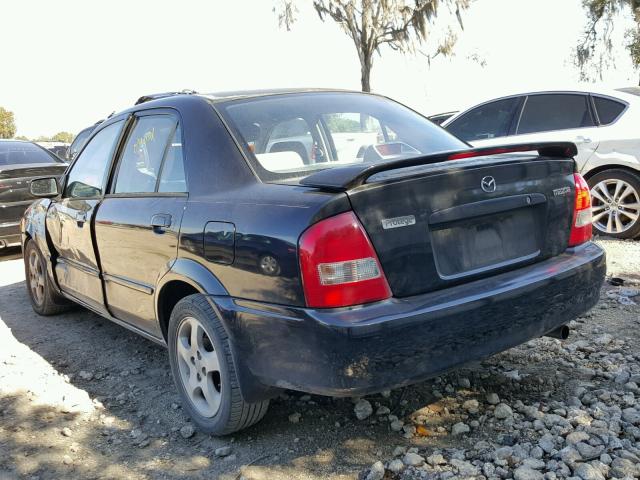 JM1BJ2211X0145758 - 1999 MAZDA PROTEGE ES BLACK photo 3