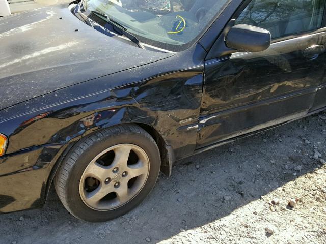 JM1BJ2211X0145758 - 1999 MAZDA PROTEGE ES BLACK photo 9